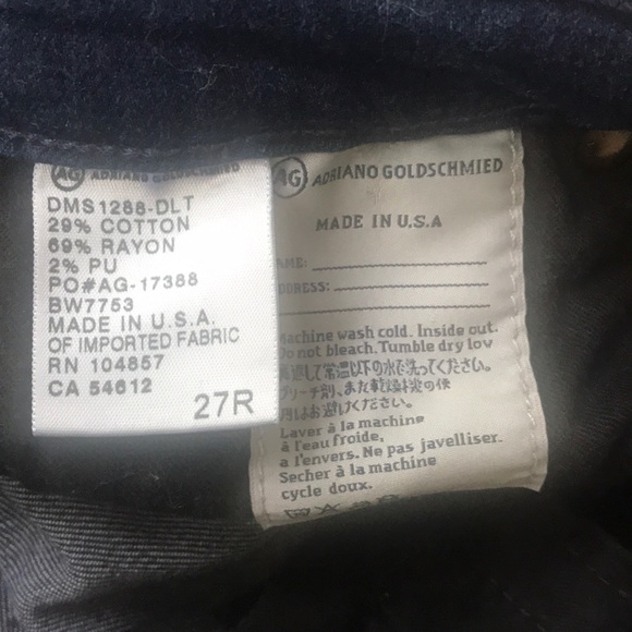 AG Super Skinny "The Legging" Dark Ankle Jeans - Picture 8 of 16